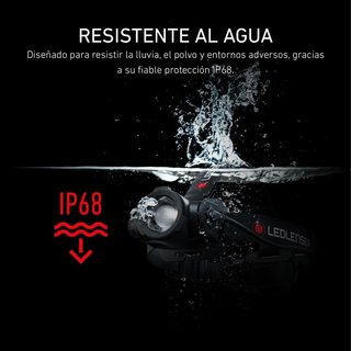 Ledlenser H15R Core linterna frontal potente