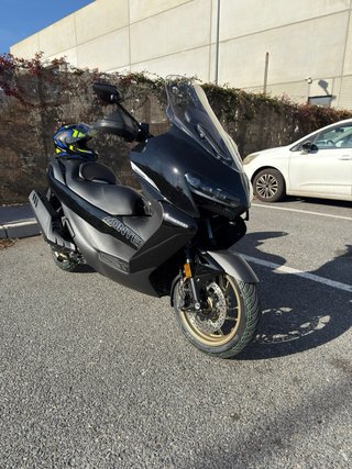 Zontes 368K Maxi Scooter Negra