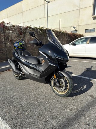Zontes 368K Maxi Scooter Negra