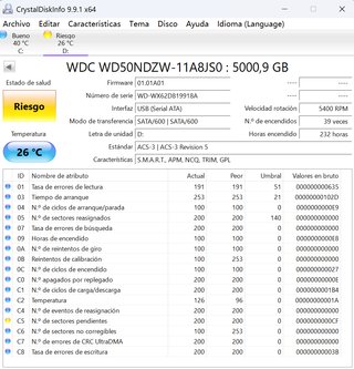 WD Elements 5TB Disco Duro Externo
