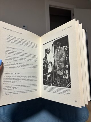 Libro Gandhi biografía