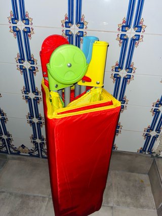 Cuna de viaje plegable