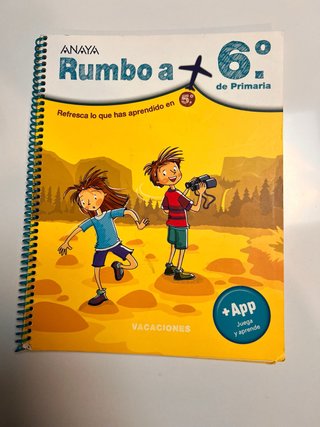 Rumbo a 6º de primaria Anaya