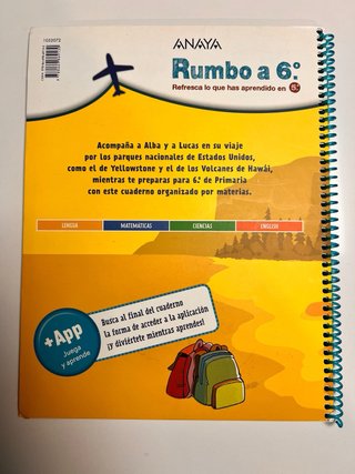 Rumbo a 6º de primaria Anaya