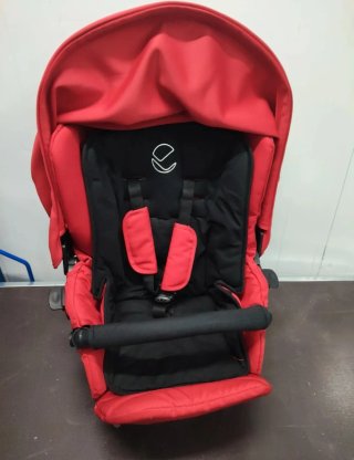 Silla de Paseo Ergonomica Jane Muum Roja y Negro