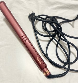 Plancha de pelo BaByliss rosa y dorado