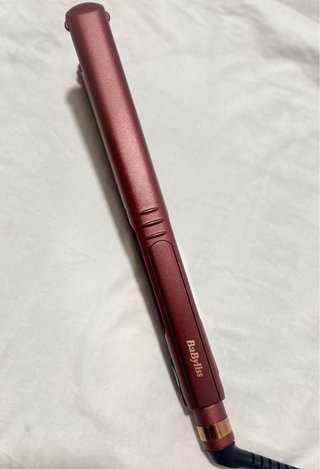 Plancha de pelo BaByliss rosa y dorado