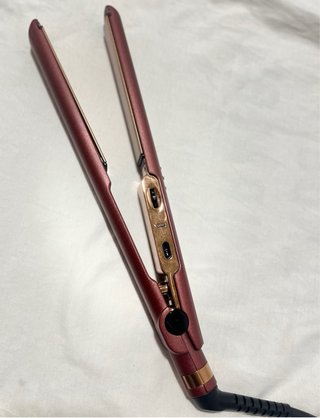 Plancha de pelo BaByliss rosa y dorado