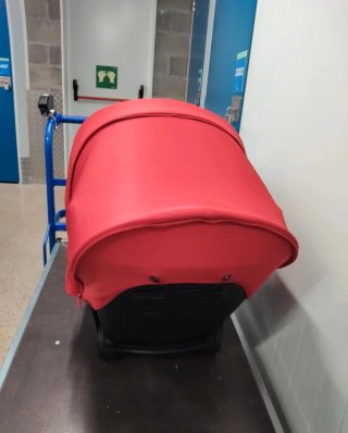 Silla de Paseo Jane Muum Roja y Negro