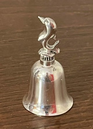 Campanella miniatura con delfino