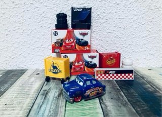 Pack 4 Mini Racers Cars Disney Pixar
