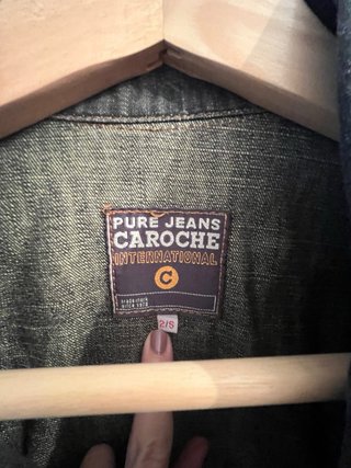 Cazadora Vaquera Mujer Caroche gris