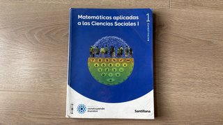 Matemáticas aplicadas a las Ciencias Sociales I...