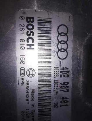 Centralita motor uce audi 4d2907401 a8 2.5 1333286