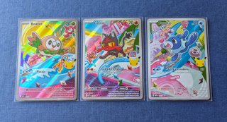 First Partner Promos Pokemon Alola