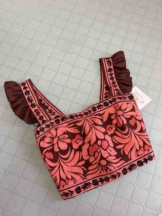 Top Corto Estampado Floral