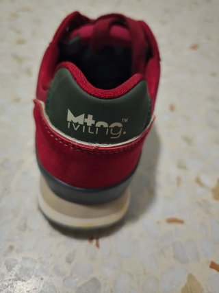 Zapatillas Mustang Burdeos/Rojo T.41