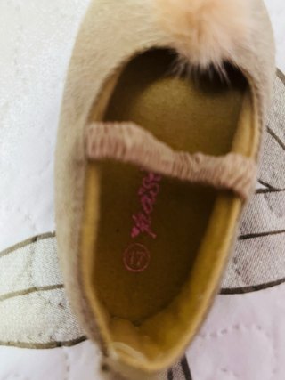 Lote 2 pares zapatillas bebé T.17
