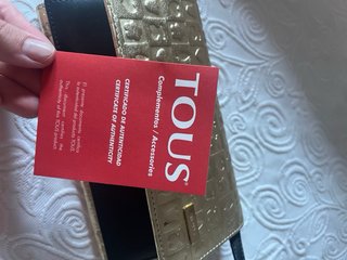 Bolso Tous Champán Nuevo Con Etiqueta