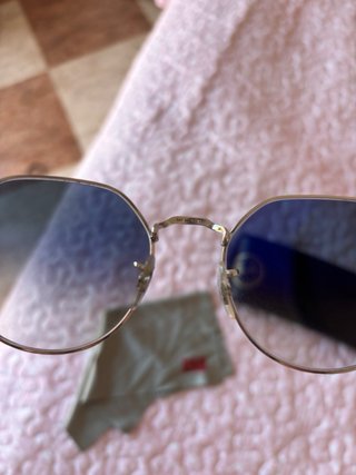 Gafas de sol Ray-Ban Octagonales Azules/Plateadas