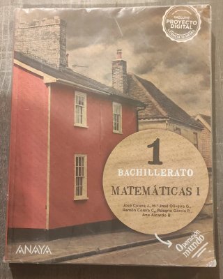 Libros 1 bachillerato Anaya Colegio Norfolk