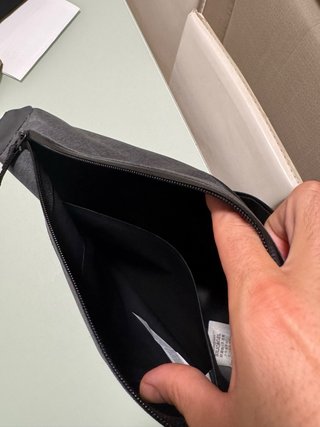 Bandolera Muji gris