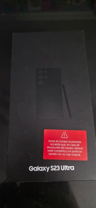 Samsung Galaxy S23 Ultra pantalla delantera rota