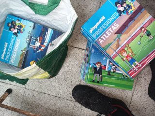 Lote 41 libros Playmobil Profesiones DeAgostini