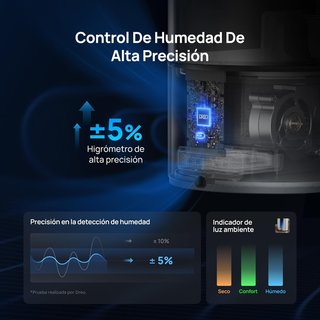 Dreo HM713S humidificador 6L vapor frío/caliente