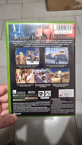 Star Wars KOTOR Xbox PAL Italiano