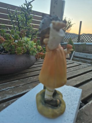 Figura Hada del Bosque con Pajarito