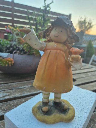 Figura Hada del Bosque con Pajarito