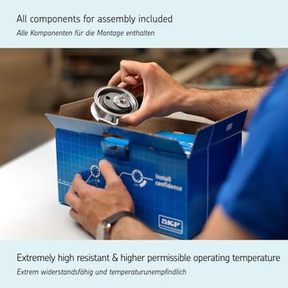 SKF kit completo distribución bomba agua [Q0MO]