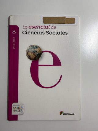Ciencias sociales 6 Primaria Santillana