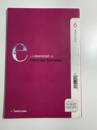 Ciencias sociales 6 Primaria Santillana