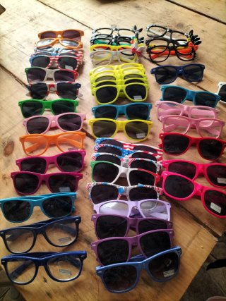 Gafas de sol de colores