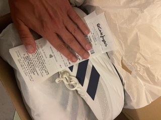 Zapatilla Adidas Running Galaxy 8 Azul/Blanco