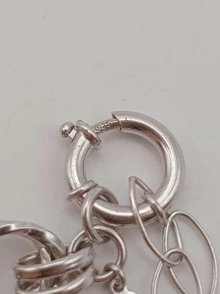 Bracciale catena maglie torchon argento 925