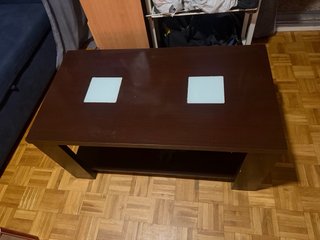 Mesa de centro moderna madera