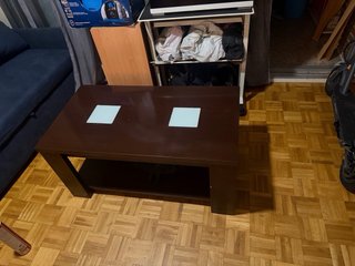 Mesa de centro moderna madera