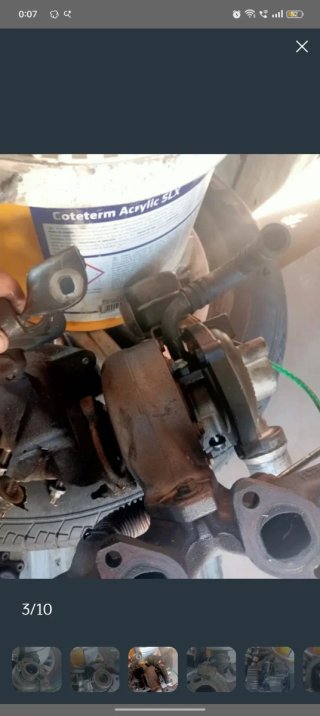 Tubo Turbo Megane 1.5 dci