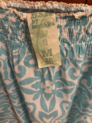 Vestido Bershka estampado Talla M