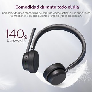 Lenovo auriculares inalámbricos diadema Bluetooth