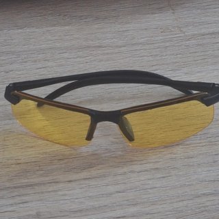 Gafas deportivas visión nocturna amarillas