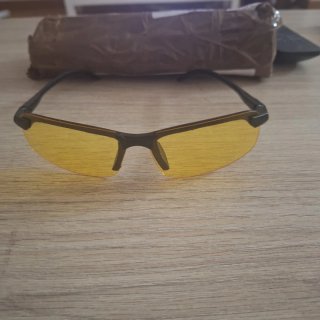 Gafas deportivas visión nocturna amarillas