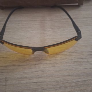 Gafas deportivas visión nocturna amarillas