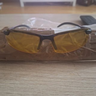 Gafas deportivas visión nocturna amarillas