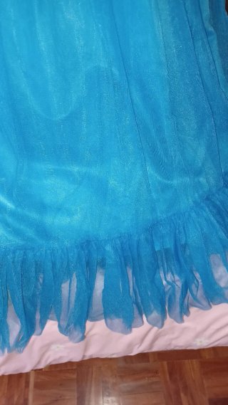 Vestido azul para boda