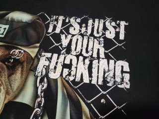 T-shirt Rock Chang Bulldog Prigioniero Vintage