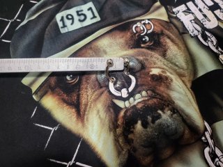 T-shirt Rock Chang Bulldog Prigioniero Vintage